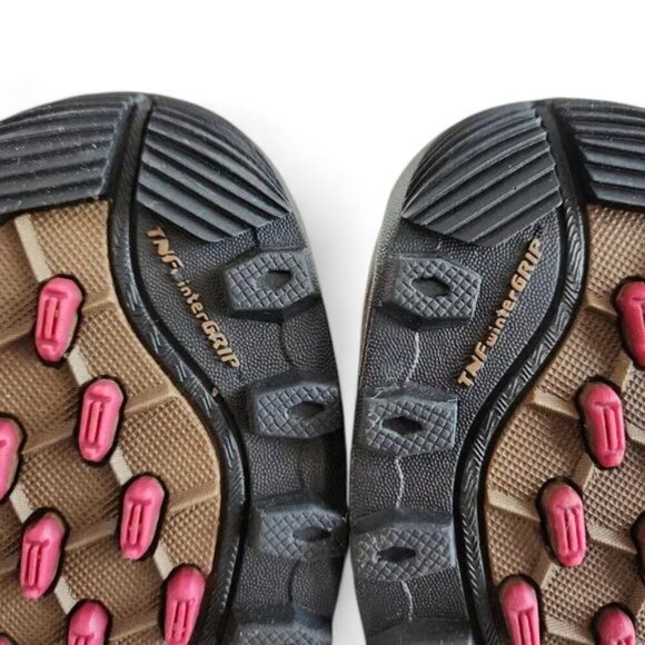 The North Face Hydroseal Mid Waterproof Brown Leather Hiking Boot Womens 6.5 - Picture 6 of 10